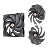 Thermaltake SWAFAN GT14 TT Premium Edition PWM Rendszerhűtő - Fekete