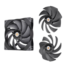 Thermaltake SWAFAN GT14 TT Premium Edition PWM Rendszerhűtő - Fekete hűtés