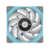 Thermaltake ToughFan 12 Turquoise High Static Pressure Radiator Fan (Single Fan Pack) (CL-F117-PL12TQ-A)