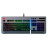 Thermaltake Tt eSPORTS Level 20 RGB Titanium Blue gamer billentyűzet (US,USB, szürke)