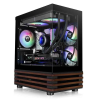 Thermaltake View 170 WS ARGB Micro Tower Fekete