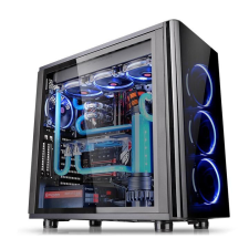 Thermaltake View 31 TG Window Számítógépház - Fekete számítógép ház