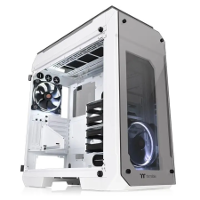 Thermaltake View 71 Snow Edition ATX fehér ablakos gamer számítógép ház számítógép ház