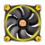 Thermaltake - Yellow Riing 12 LED - CL-F038-PL12YL-A