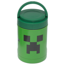 Thermo Ételhordó 500ml, Fém - Minecraft Creeper uzsonnás doboz