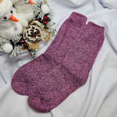  THERMO női zokni melír színekben 35-38, Mályva