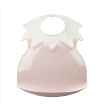 Thermobaby Arlequin műanyag előke - Powder Pink előke