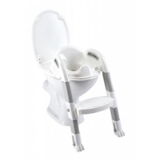 Thermobaby wc szűkítő lépcsős Kiddy Loo Agate fehér-szürke bili