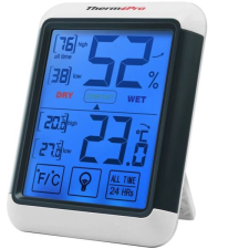 ThermoPro TP-55 digitális hőmérő páratartalom méréssel (TP-55) időjárásjelző