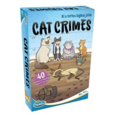 ThinkFun Cat Crimes - Zsivány cicák társasjáték társasjáték