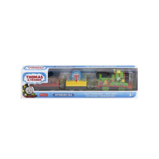 Thomas és barátai: Buli Percy motorizált szerelvény - Mattel kisvasút