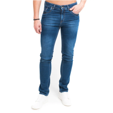  Thomas Jeans bőr betétes középkék férfi farmer nadrág férfi nadrág