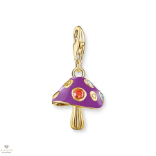 Thomas Sabo Charm Club aranyozott színes légyölő galóca charm - 2211-471-7 medál