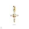 Thomas Sabo Charm Club Connect aranyozott kereszt charm medál - CC1287-445-14