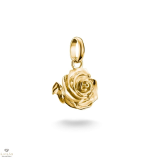 Thomas Sabo Charm Club Connect aranyozott Rózsavirág charm medál - CC1263-413-39 medál