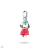 Thomas Sabo Charm Club Connect Peanuts Snoopy téli kabát charm medál - CC1309-664-7