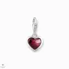 Thomas Sabo Charm Club piros szív charm - 2094-699-10