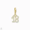 Thomas Sabo Charm Club "18" szám charm - 2139-414-39