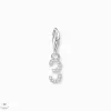Thomas Sabo Charm Club "3" szám charm - 2127-051-21