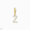 Thomas Sabo Charm Club "Z" charm - 1989-414-14