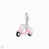 Thomas Sabo Charm Club rózsaszín robogó charm - 1992-007-9
