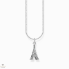 Thomas Sabo Sterling Silver Thomas Sabo Eiffel-torony nyaklánc - KE2236-643-14-L45