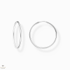 Thomas Sabo Sterling Silver Thomas Sabo közepes karika fülbevaló - CR728-001-21