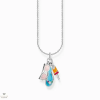 Thomas Sabo Sterling Silver Thomas Sabo napszemüveg, szandál és jégkrém nyaklánc - KE2228-340-7-L45