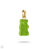 THOMAS SABO x HARIBO Charm Club Connect aranyozott zöld gumimaci kristályüveg charm medál - CC1275-413-6