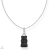 THOMAS SABO x HARIBO fekete gumimaci kristályüveg nyaklánc 45 cm - KE2209-052-11-L45