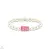 THOMAS SABO x HARIBO rózsaszín gumimaci gyöngy karkötő 17 cm - A2154-082-9-L17