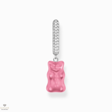 THOMAS SABO x HARIBO rózsaszín gumimaci kristályüveg fél pár fülbevaló - CR727-052-9 fülbevaló
