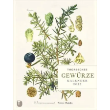  Thorbeckes Gewürze-Kalender 2027 (Naptár/Határidőnapló) naptár, kalendárium