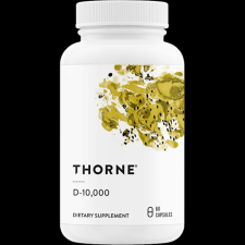 Thorne D-vitamin10,000 NE, 60 db, Thorne vitamin és táplálékkiegészítő