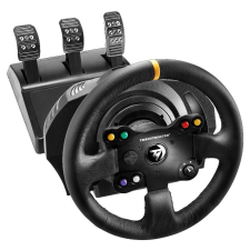 THRUSTMASTER TX Racing Leather Edition USB Kormány Black videójáték kiegészítő