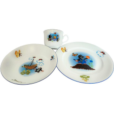 THUN Kisvakond és a csónak, tányér, tál, bögre szett gyerekeknek babaétkészlet