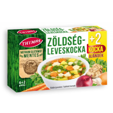 Thymos Thymos leveskocka zöldség n.g.mentes 6+2 grátisz 80 g reform élelmiszer