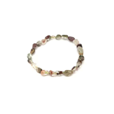 Tibeti kvarc pebble karkötő AB 6-10mm karkötő