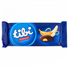 Tibi étcsokoládé banán ízű krémmel 90 g csokoládé és édesség