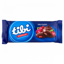  Tibi étcsokoládé meggyes és csokoládés krémes 90 g csokoládé és édesség