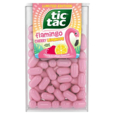 Tic Tac cukordrazsé Flamingo Cherry Lemonade T1 - 54g csokoládé és édesség
