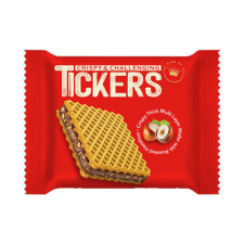  Tickers mogyoró krémmel és mogyoró darabokkal töltött ostya - 22g csokoládé és édesség