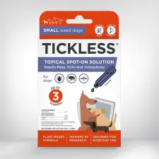  Tickless® bolha- és kullancsriasztó spot-on kistestű kutyáknak (20 kg alatt) élősködő elleni készítmény kutyáknak