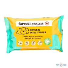  Tickless Fürree Wipes kullancs és szúnyogriasztó nedves törlőkendő élősködő elleni készítmény kutyáknak