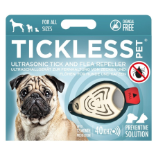TickLess Pet ultrahangos kullancs- és bolhariasztó - beige elektromos állatriasztó