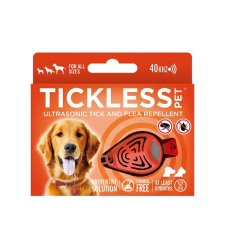 TickLess Pet Ultrahangos kullancs- és bolhariasztó kisállatoknak, narancs élősködő elleni készítmény kutyáknak