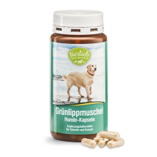 Tierlieb /Sanct Bernhard/ Zöldkagyló kapszula kutyáknak 150db vitamin, táplálékkiegészítő kutyáknak