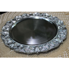 Tiffany-kék dekor tálca 35cm konyhai eszköz