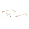 TIFFANY TF1173K 6214 Rose Gold Plated Demo Lens szemüveg