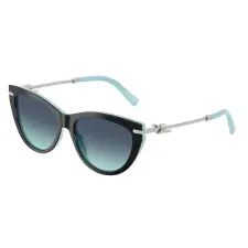 TIFFANY TF4253 80559S Black On Tiffany Blue Azure Gradient Blue napszemüveg napszemüveg